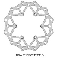 DELTA BRAKING TARCZA HAMULCOWA TYŁ BETA 2T/4T '13-21, WAVE ULTRA LIGHT (220X108,2X4MM) (6X6,5MM) (NG1294)