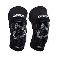 LEATT (NOWOŚĆ 2024) NAKOLANNIKI OCHRANIACZE KOLAN REAFLEX PRO KNEE GUARD BLACK KOLOR CZARNY ROZMIAR XL