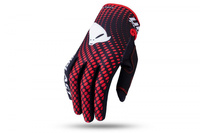 UFO 2022 RĘKAWICE SKILL RADOM CROSS / E-BIKE KOLOR CZERWONY ROZMIAR M