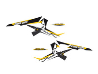 BLACKBIRD KOMPLET NAKLEJEK (OKLEIN) CAN-AM RENEGADE 500 '07-'23 DREAM 2 KOLOR CZARNY/ŻÓŁTY/ BIAŁY