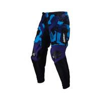 LEATT (NOWOŚĆ 20244) SPODNIE MOTO 4.5 ENDURO PANTS BLUE KOLOR CZARNY/GRANATOWY/NIEBIESKI/CAMO ROZMIAR S