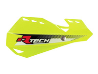 RACETECH OSŁONY RĄK (HANDBARY) DUAL EVO KOLOR ŻÓŁTY FLUO (Z MOCOWANIAMI DO KIEROWNICY)