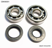 BEARING WORX ŁOŻYSKA WAŁU KORBOWEGO Z USZCZELNIACZAMI YAMAHA YZ 80/85 93-18 (NTN) (24-1023)