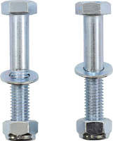 ŚRUBY MOCUJĄCE KIEROWNICY 70 MM STALOWE SREBRNE