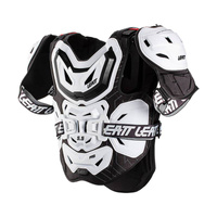 LEATT (2023/2024) OSŁONA KLATKI PIERSIOWEJ (BUZER) CHEST PROTECTOR 5.5 PRO WHITE KOLOR BIAŁY ROZMIAR UNIWERSALNY