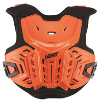 LEATT (2023/2024) OSŁONA KLATKI PIERSIOWEJ (BUZER) CHEST PROTECTOR 2.5 JUNIOR (DZIECIĘCA) ORANGE/BLACK KOLOR POMARAŃCZOWY/CZARNY ROZMIAR S/M (134-146cm)