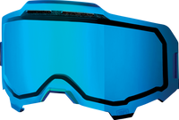 SZYBKA ARMEGA - NIEBIESKA SOCZEWKA Z WENTYLACJĄ