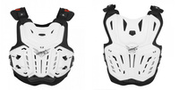 LEATT (2023/2024) OSŁONA KLATKI PIERSIOWEJ (BUZER) CHEST PROTECTOR 4.5 WHITE KOLOR BIAŁY ROZMIAR XXL