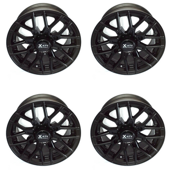 KOMPLET FELG ALUMINIOWYCH AR104 12X7 OFFSET 4+3 OTWORY 4/110 YAMAHA SUZUKI KAWASAKI CFMOTO