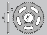 GROSSKOPF PROMOCJA ZĘBATKA TYLNA 893 50 KOLOR