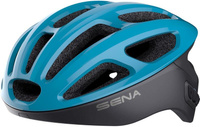 SENA 2022/01 KASK ROWEROWY R1 ROAD Z WBUDOWANYM INTERKOMEM BLUETOOTH 4.1 DO 900M ROZMIAR M ( 55-58 CM ) KOLOR NIEBIESKI (EL)