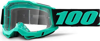 100 PROCENT (2022) FA20 ACCURI 2 GOGGLE TOKYO - CLEAR LENS GOGLE ACCURI 2 KOLOR SELEDYNOWY/CZARNY SZYBKA PRZEŹROCZYSTA