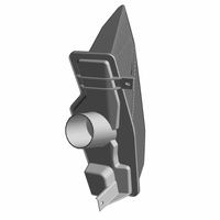 OBUDOWA WLOTU POWIETRZA PRAWA POLARIS OEM 2637233