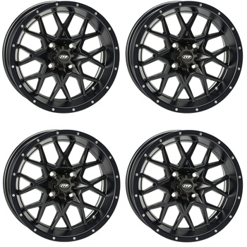 FELGA ITP HURRICANE 12X7 4/156 4+3 CZARNA POLARIS