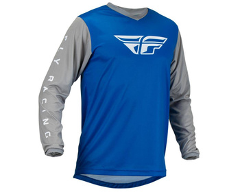 KOSZULKA RACING FLY NIEBIESKO-SZARA ROZMIAR 2XL
