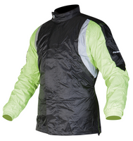 KURTKA PRZECIWDESZCZOWA OZONE BLACK FLUO ROZMIAR L
