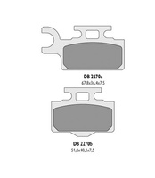DELTA BRAKING KLOCKI HAMULCOWE KH302 KX65 TYŁ