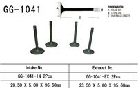 VESRAH ZAWÓR SSĄCY HONDA XR 250R '96-'04 (2 NA POJAZD) (28,5X5,0X95,6 MM) (OEM: 14711-KCZ-000) (1SZT.) (MADE IN JAPAN)