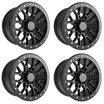 KOMPLET FELG ALUMINIOWYCH AR104 BEADLOCK 14X7 4/136 4+3 CAN-AM OUTLANDER RENEGADE COMMANDER MAVERICK
