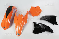 UFO KOMPLET PLASTIKÓW KTM SX/SXF '07-'08 KOLOR OEM (KT506E999)