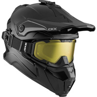 KASK CROSS ENDURO CKX TITAN CZARNY Z GOGLAMI ROZMIAR L