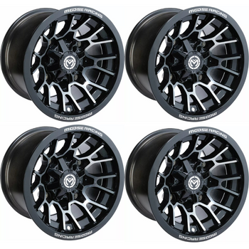 KOMPLET FELG MOOSE UTILITY 12X7 4/110 4+3 YAMAHA SUZUKI HONDA KAWASAKI CF MOTO