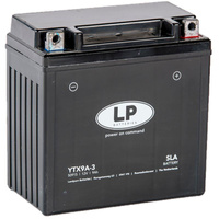 LANDPORT AKUMULATOR YTX9A-3 (YB9L-A2/B) 12V 9AH (135X75X138MM) (120A) SLA BEZOBSŁUGOWY - ZALANY 