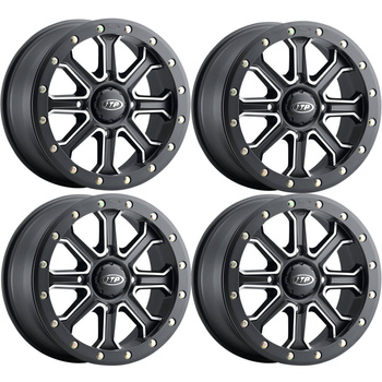 KOMPLET FELG ITP INERTIA BEADLOCK 14X7 4/156 5+2 POLARIS