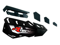 RACETECH PLASTIKI ZAMIENNE DO OSŁON RĄK (HANDBARÓW) FLX / ALU / ATV KOLOR CZARNY