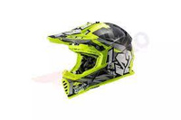 KASK LS2 AK4043734125 L MX437 FAST EVO CRUSHER CZARNO-ŻÓŁTY