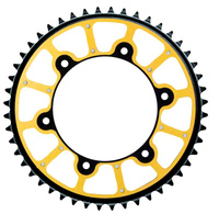 GROSSKOPF WYPRZEDAŻ ZĘBATKA TYLNA PRO EXTREME (STALOWO-ALUMINIOWA - DUAL RING / STEALTH) KOLOR ZŁOTY 808 48 (80848) DRZ 400 '00-'20, RM 125/250, RMZ 250/450 (JTR808.48) (ŁAŃC.520)