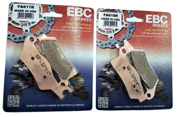 KLOCKI HAMULCOWE EBC KOMPLET TYŁ CAN-AM OUTLANDER 1000 RENEGADE 1000 800 570 KOMPLET PRZÓD CAN-AM OUTLANDER 1000 850 650 570 RENEGADE 1000