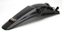 UFO BŁOTNIK TYŁ HONDA CRF 250X '04-'08 Z LAMPKĄ LED KOLOR CZARNY