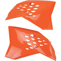 UFO OSŁONY CHŁODNICY KTM SX '07-'08, EXC '08 KOLOR POMARAŃCZOWY = KT04016127