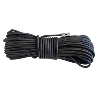 LINA SYNTETYCZNA WYCIĄGARKI QUADA W OPLOCIE 5MM 15M ATV CZARNA