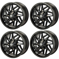 KOMPLET FELG MOOSE RACING 14X7 4/136 5+2 CAN-AM KAWASAKI