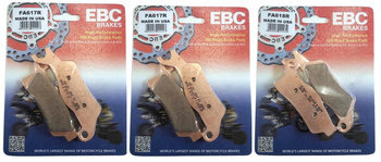 KLOCKI HAMULCOWE EBC Can-Am RENEGADE 800 500 OUTLANDER 570  650 800 CAŁY QUAD KPL