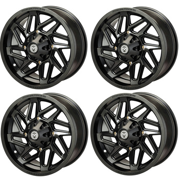 KOMPLET FELG MOOSE RACING 12X7 4/136 4+3 BENDA REDSTONE R 550 2025- 