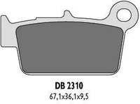 DELTA BRAKING KLOCKI HAMULCOWE KH367 TYŁ KXF/RMZ/YZ/YZF - ZASTĘPUJĄ DB2310MX-D ORAZ DB2310QD-D
