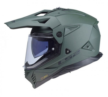 KASK LS2 MX702 AK4670210625 L PIONEER II SOLID MILITARY GREY