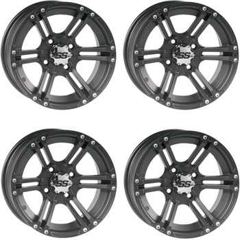 KOMPLET FELG ITP SS212B 14X8 4/110 5+3 YAMAHA HONDA SUZUKI KAWASAKI