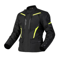 KURTKA TEKSTYLNA OZONE TOUR III BLACK/FLUO YELLOW 8XL