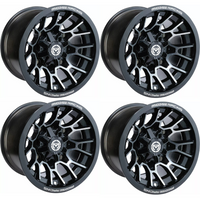 KOMPLET FELG MOOSE UTILITY 12X7 4/110 4+3 YAMAHA SUZUKI HONDA KAWASAKI CF MOTO