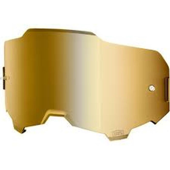 100 PROCENT (2022) ARMEGA REPLACEMENT LENS TRUE GOLD MIRROR, SZYBA/SZYBKA/SZYBKA DO GOGLI ARMEGA KOLOR ZŁOTE LUSTRO STARY KOD: 51040-074-02