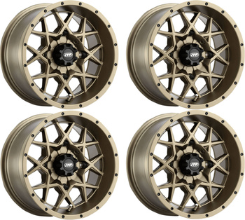 KOMPLET FELG ITP HURCAN 14X7 4/136 5+2 CAN-AM KAWASAKI