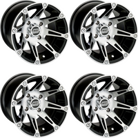 KOMPLET FELG MOOSE UTILITY 387M 12X8 4/136 4+4 CAN-AM OUTLANDER RENEGADE