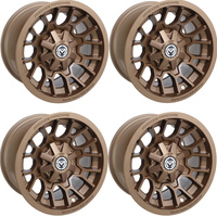 KOMPLET FELG MOOSE UTILITY BRĄZOWA 12X7 4/136 4+3 BENDA REDSTONE 550 R