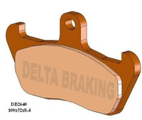 DELTA BRAKING KLOCKI HAMULCOWE KH163 PRZÓD CAGIVA MITO 125 '91-'92, SUPER CITY 125 '92-'00, W8 125/W12 350/W16 600 '93-'98, APRILIA TUAREG 125/600 '89, TYŁ CAGIVA ELEPHANT 750 '90-'92, MOTO GUZZI QUOTA 1000 '92-'97