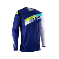 LEATT (2023) KOSZULKA MOTO 4.5 LITE JERSEY BLUE KOLOR GRANATOWY/BIAŁY ROZMIAR XL