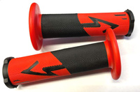 MANETKI GUMOWE ATV CZARNO CZERWONE